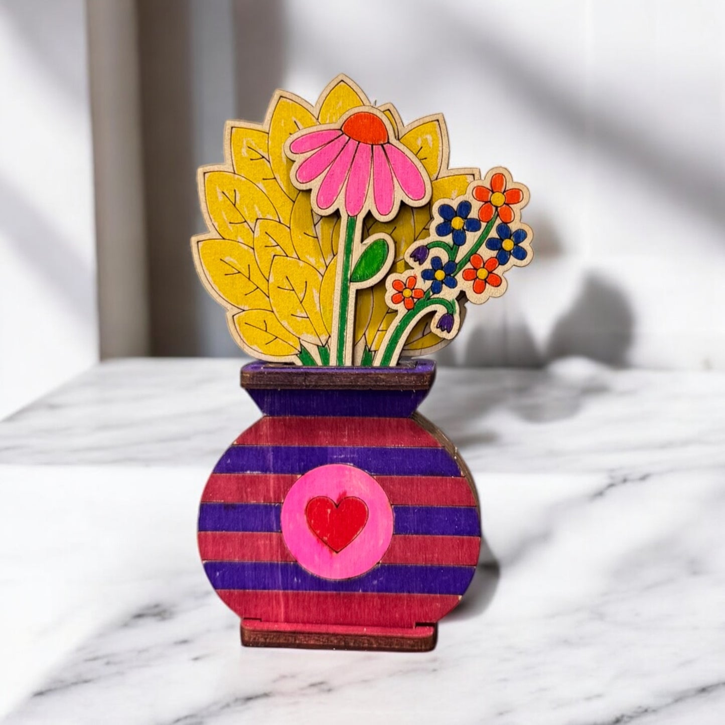 Pop-Out Flowers Vase – Mother’s Day Classroom Craft Kit