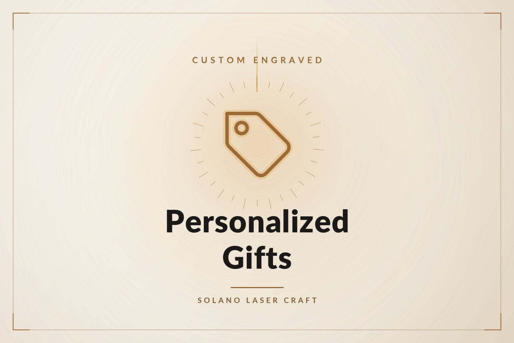 Personalized Gifts collection - engraved marble boards, slate coasters and leatherette goods from Solano Laser Craft