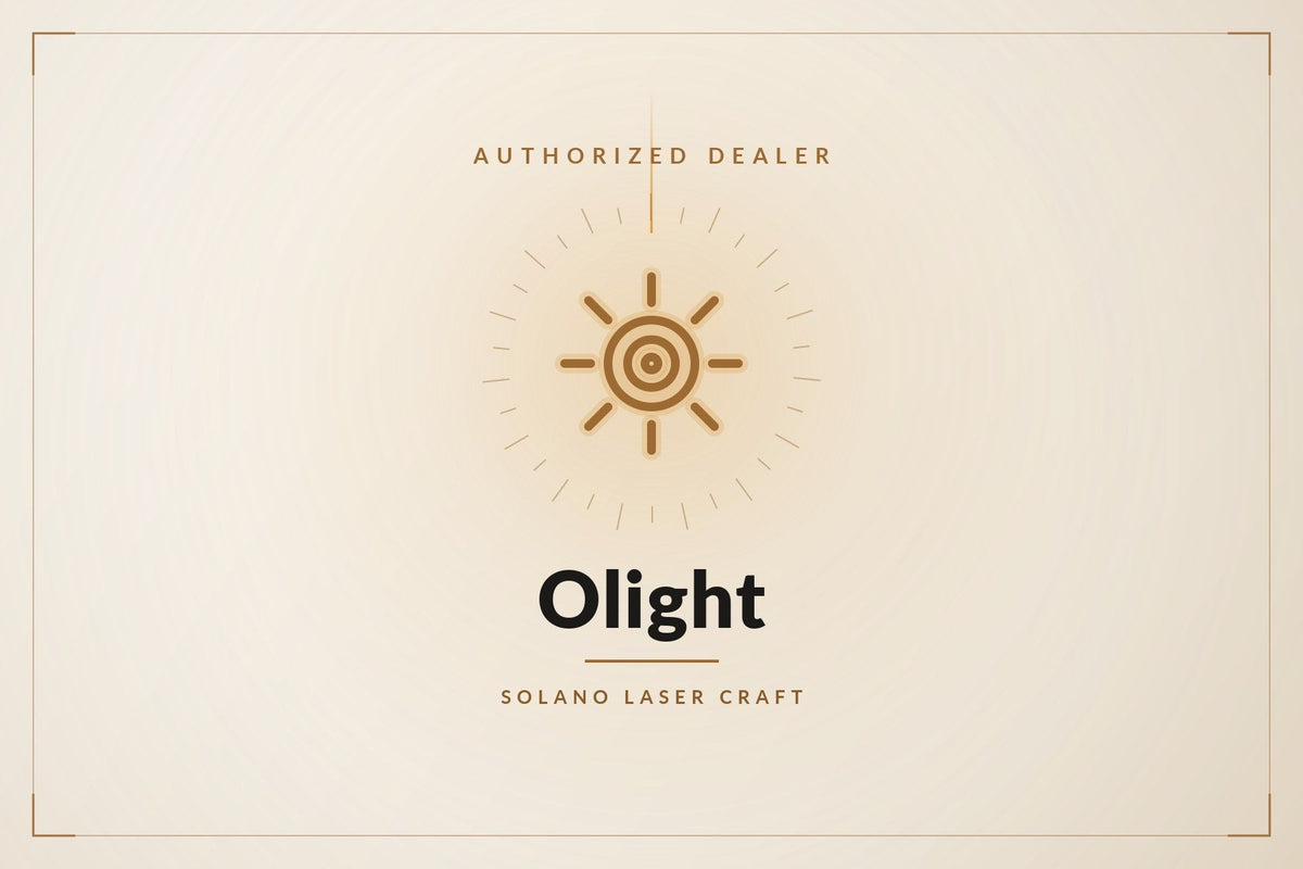 Olight, authorized dealer collection at Solano Laser Craft