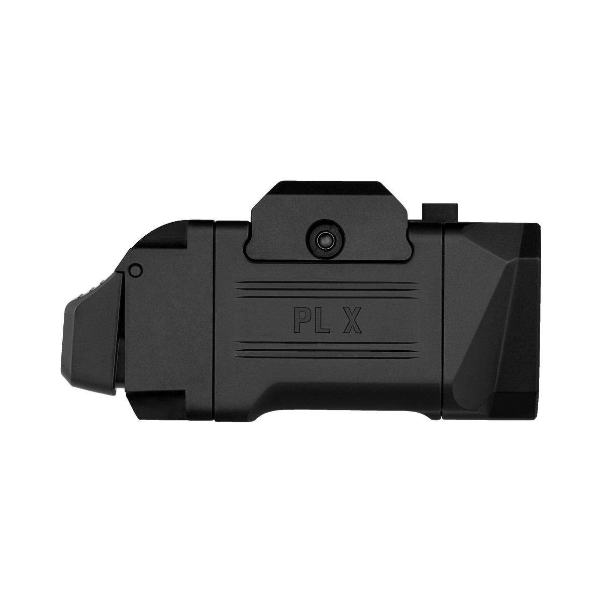 Olight PL X pistol light, front view of the dual-beam head