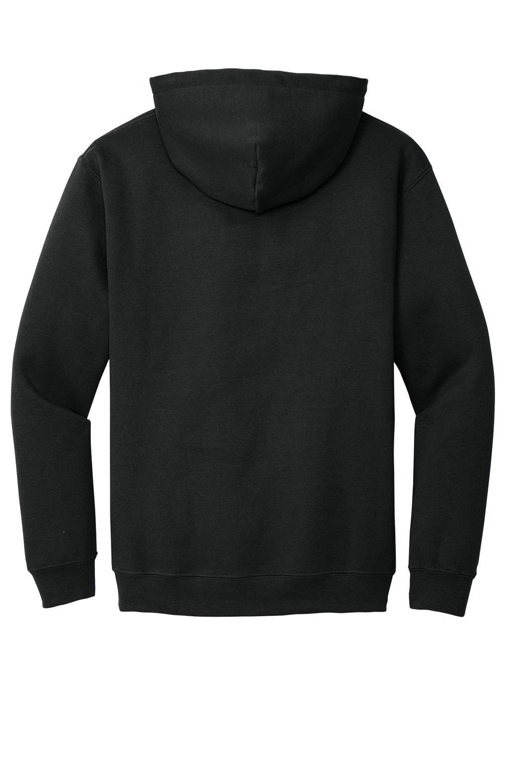 Black Gildan Heavy Blend hoodie, back view apparel-back variant-gildan-heavy-blend-black-s variant-gildan-heavy-blend-black-m variant-gildan-heavy-blend-black-l variant-gildan-heavy-blend-black-xl variant-gildan-heavy-blend-black-2xl variant-gildan-heavy-blend-black-3xl