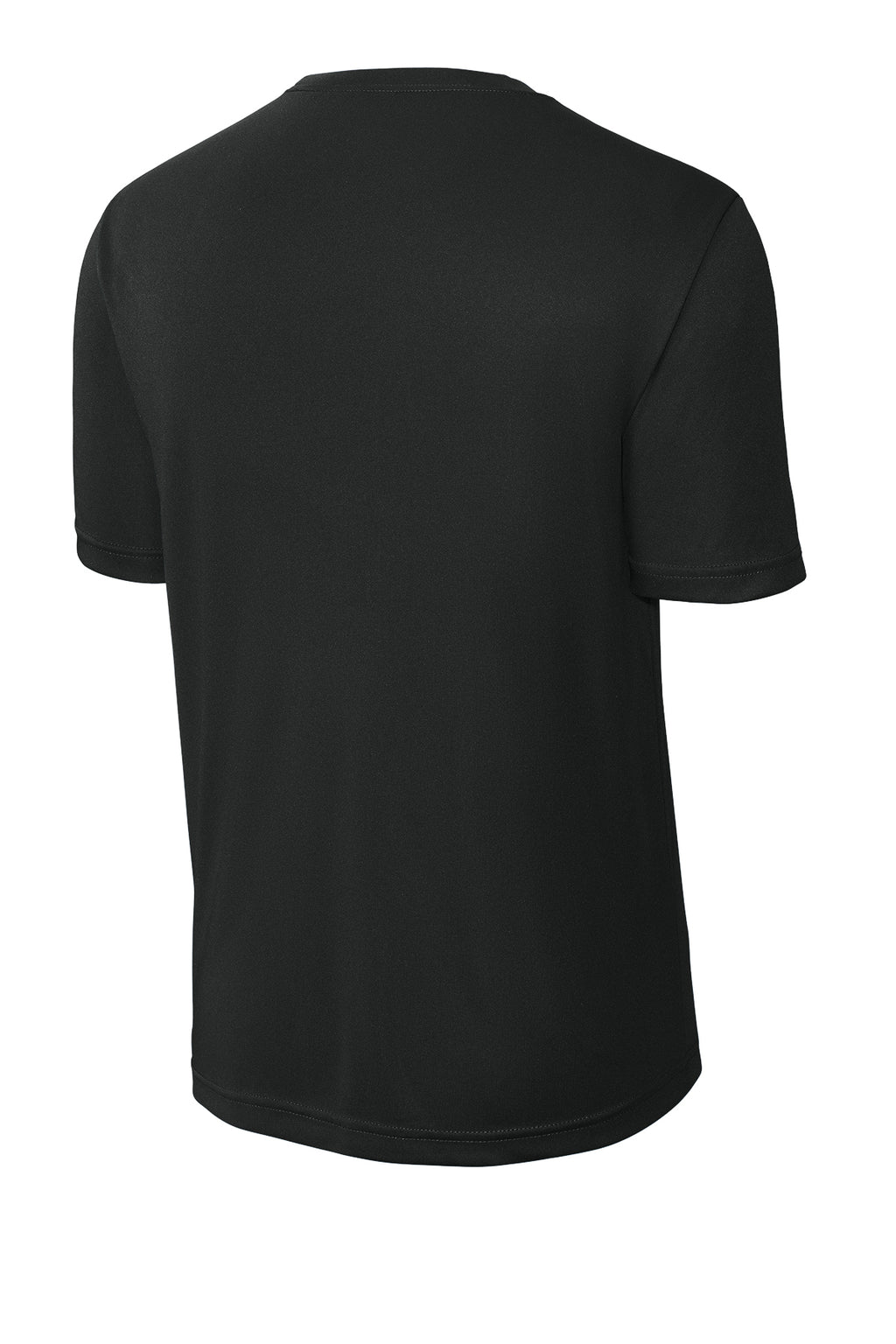 Black Performance (Sport-Tek) duty shirt, back view