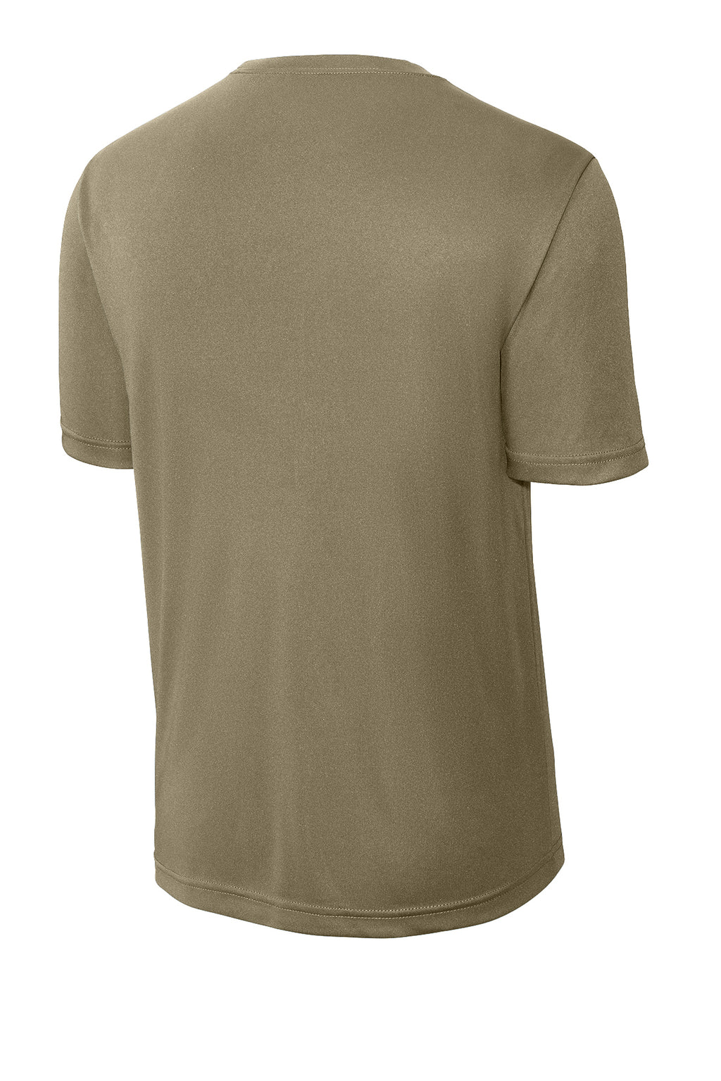 Coyote Brown Performance (Sport-Tek) duty shirt, back view