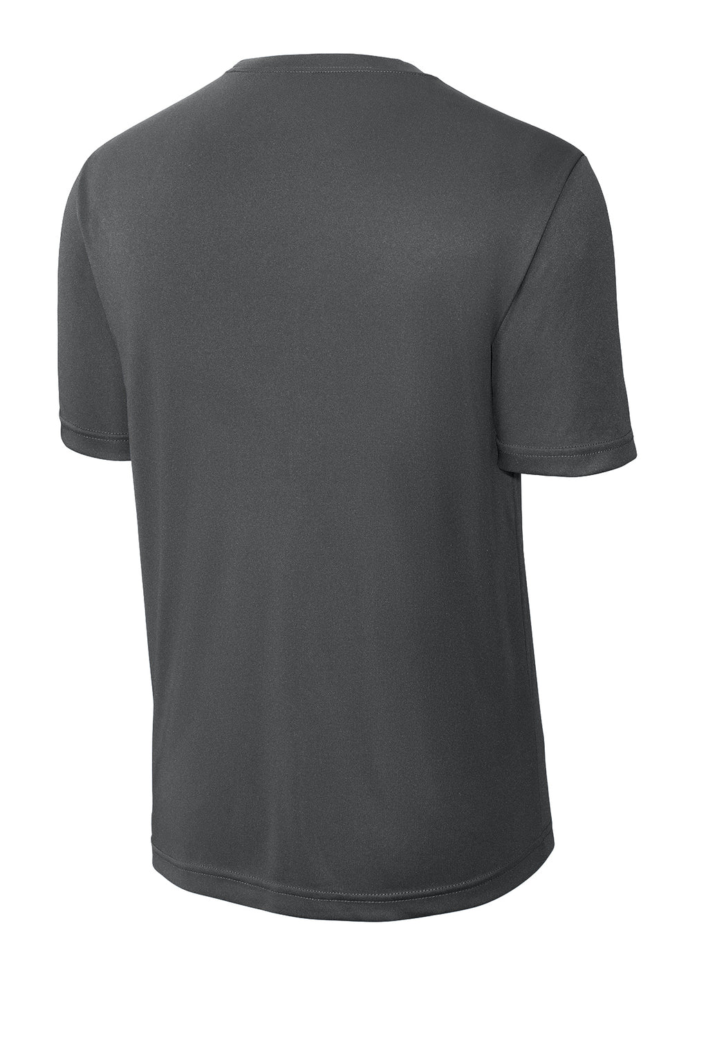Charcoal Performance (Sport-Tek) duty shirt, back view