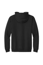 Black Gildan Zip-Up hoodie, back view apparel-back variant-gildan-zip-up-black-s variant-gildan-zip-up-black-m variant-gildan-zip-up-black-l variant-gildan-zip-up-black-xl variant-gildan-zip-up-black-2xl variant-gildan-zip-up-black-3xl