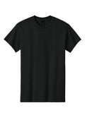 Black Gildan Heavy Cotton t-shirt, front view variant-gildan-heavy-cotton-black-s variant-gildan-heavy-cotton-black-m variant-gildan-heavy-cotton-black-l variant-gildan-heavy-cotton-black-xl variant-gildan-heavy-cotton-black-2xl variant-gildan-heavy-cotton-black-3xl