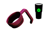 Maroon twist-on tumbler handle for 30 oz. and 40 oz. tumblers