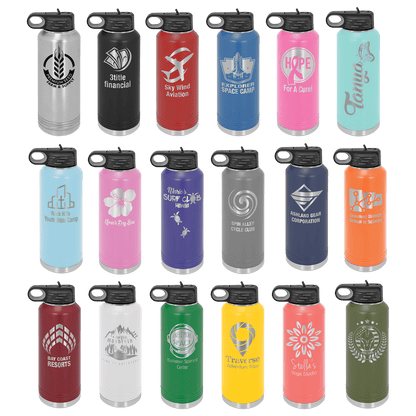 Custom Engraved Water Bottles