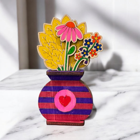 Pop-Out Flowers Vase – Mother’s Day Classroom Craft Kit