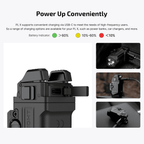 Olight PL X USB-C charging port and battery indicator