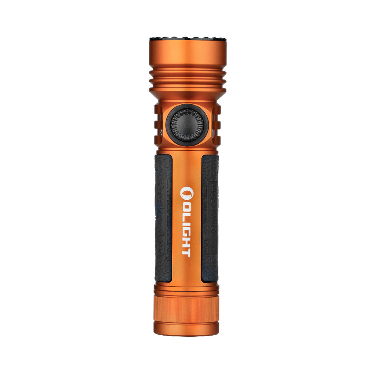 Olight Seeker 4 Pro flashlight in Orange