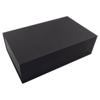 Closed black gift box for the beer mug gift set
