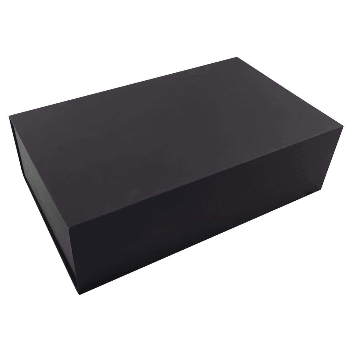 Closed black gift box for the beer mug gift set