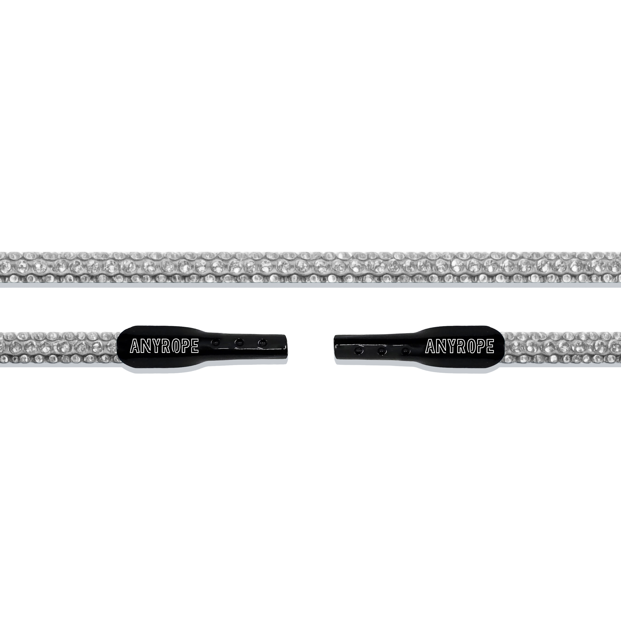 Platinum Anyrope Bling rhinestone hat rope — interchangeable snapback rope