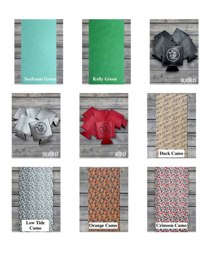 Premium Leatherette Drink Coozies