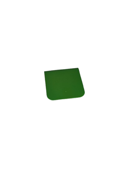 Fairway green magnetic hat clip with a removable golf ball marker