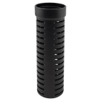 Black slotted plastic fruit infuser tube for the 64 oz pitcher