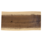 Live edge black walnut charcuterie board, 18 by 8 inches, unengraved
