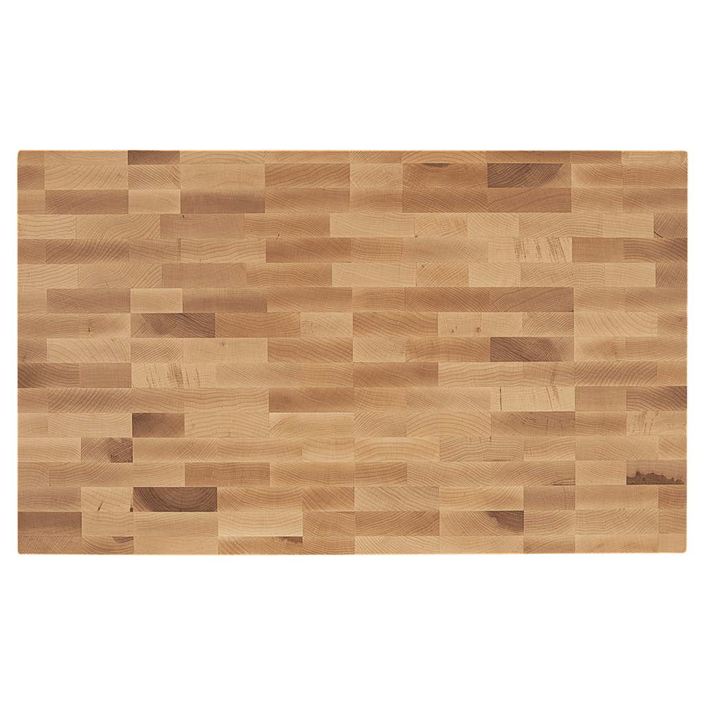 Maple butcher block cutting board, 22 by 13 by 1 1/2 inches, unengraved