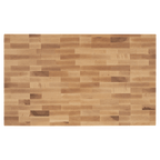 Maple butcher block cutting board, 22 by 13 by 1 1/2 inches, unengraved