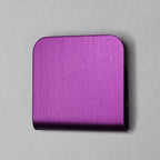 Magenta magnetic hat clip with a removable golf ball marker