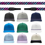 Black Vice Anyrope interchangeable hat rope — braided snapback rope