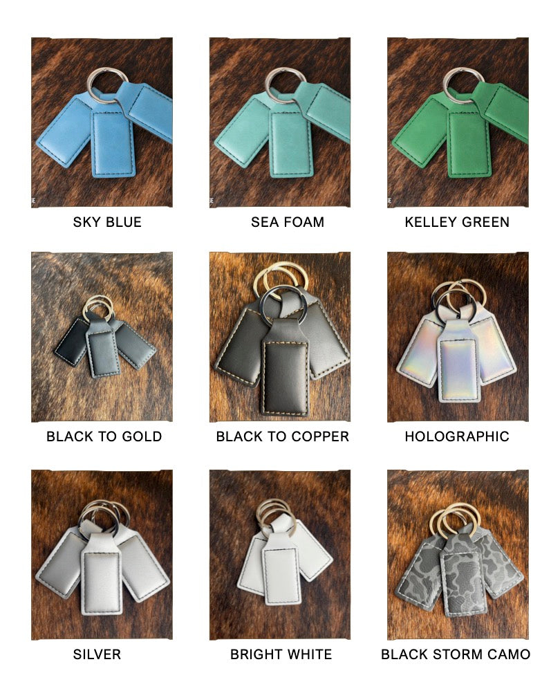 Premium Leatherette Keychains