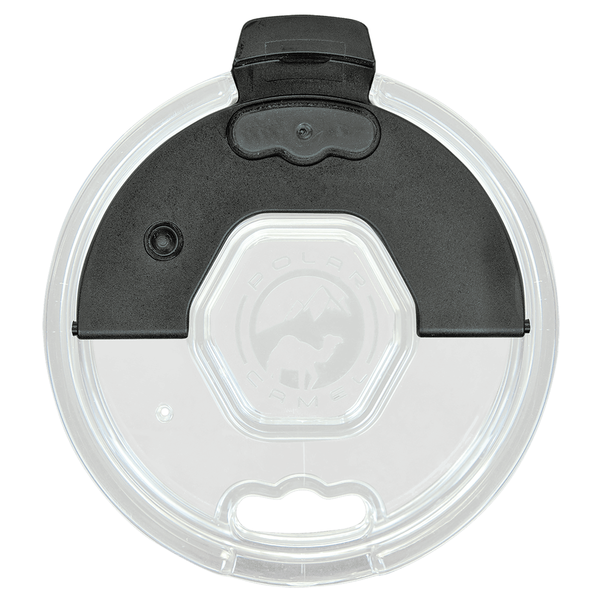 Clear snap-closure lid for 30 oz Polar Camel tumblers and 32 and 40 oz travel mugs