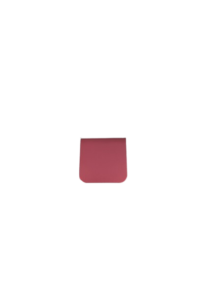 Dark pink magnetic hat clip with a removable golf ball marker