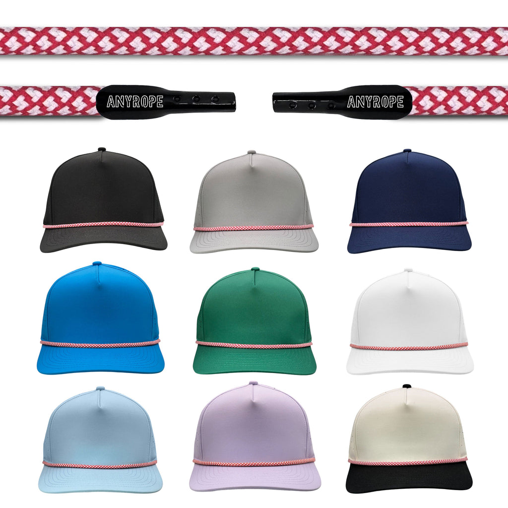 Cardinal Hatch Anyrope interchangeable hat rope — braided snapback rope