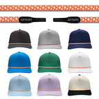 Creamsicle Hatch Anyrope interchangeable hat rope — braided snapback rope