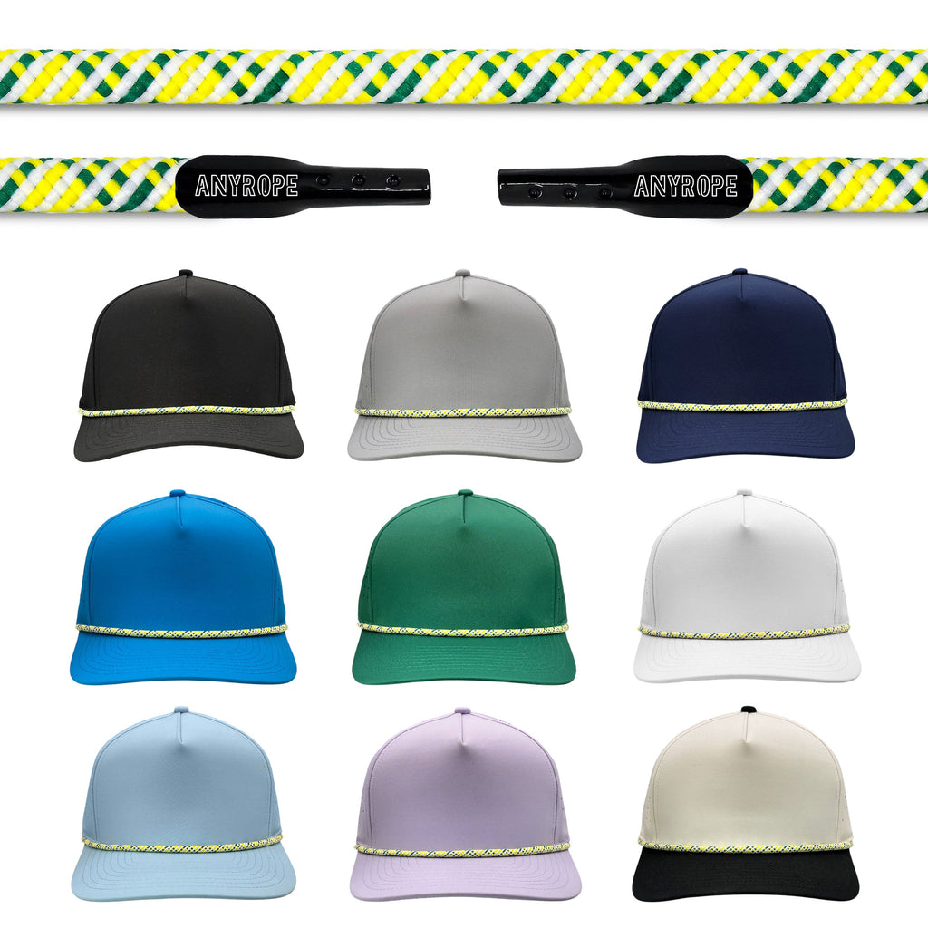 Magnolia Anyrope interchangeable hat rope — braided snapback rope