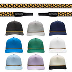 Vegas Hatch Anyrope interchangeable hat rope — braided snapback rope