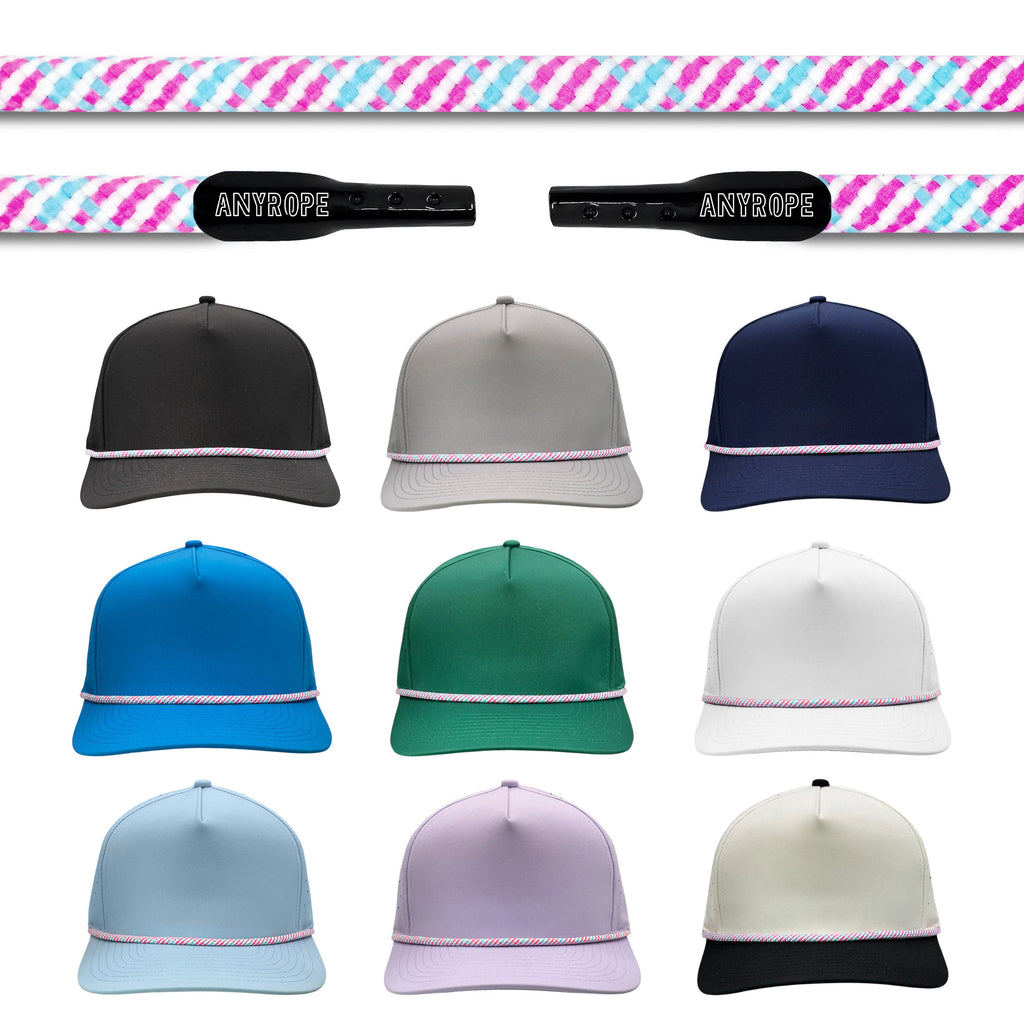 Vice Vibes Anyrope interchangeable hat rope — braided snapback rope