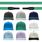 Kelly Green Anyrope interchangeable hat rope — braided snapback rope