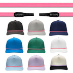 Pink Anyrope interchangeable hat rope — braided snapback rope