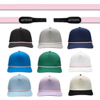 Soft Pink Anyrope interchangeable hat rope — braided snapback rope