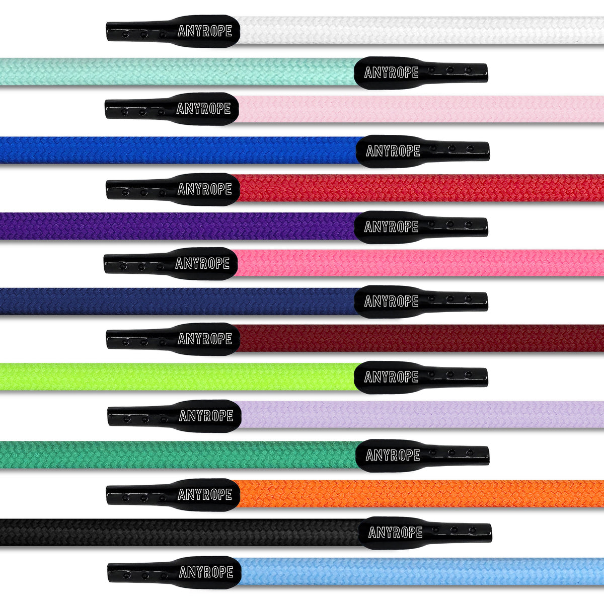 Anyrope stock hat ropes — solid colors