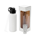 White 32 oz. insulated water bottle with sport lid and gift box