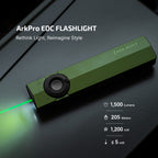 Olight ArkPro flat EDC flashlight in OD Green