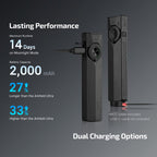 ArkPro Ultra 2,000 mAh battery with up to 14 days of runtime and dual charging