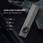 Olight ArkPro flat EDC flashlight in Phantom Squadron
