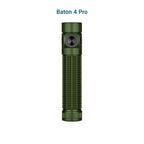 Olight Baton 4 Pro flashlight in OD Green