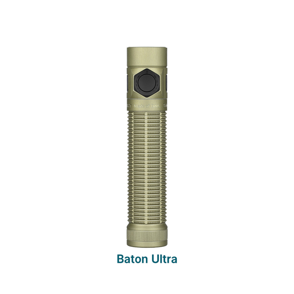 Olight Baton Ultra flashlight in Olive Green