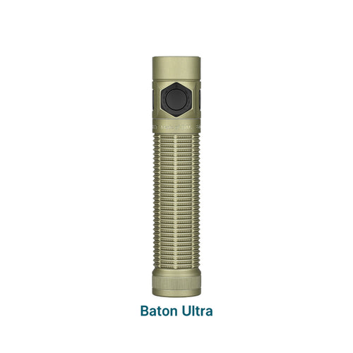 Olight Baton Ultra flashlight in Olive Green