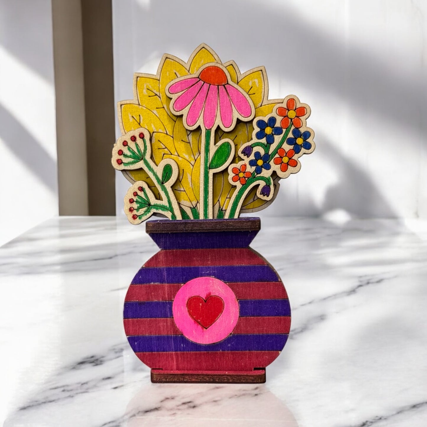 Pop-Out Flowers Vase – Mother’s Day Classroom Craft Kit