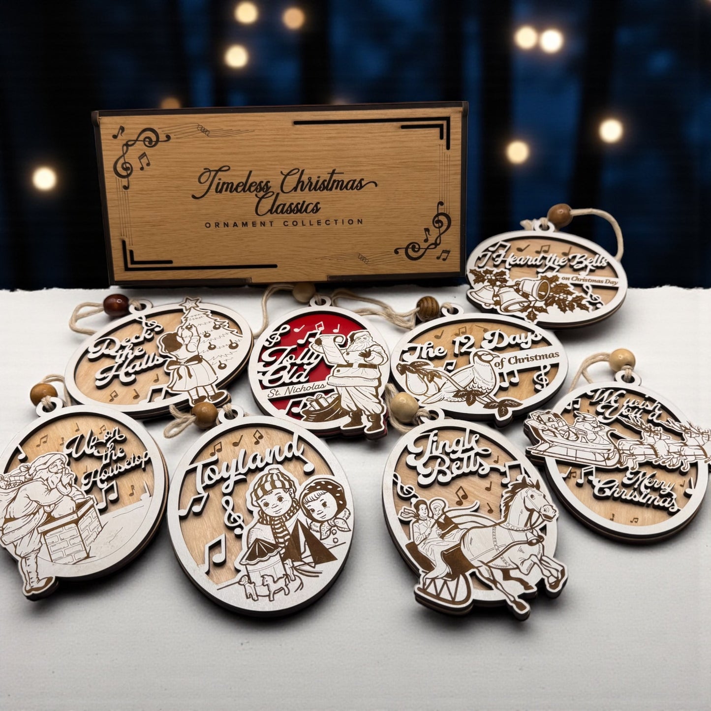 Christmas Carol Ornament Collection