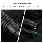 Warrior X 4 charging by USB-C or MCC magnetic cable