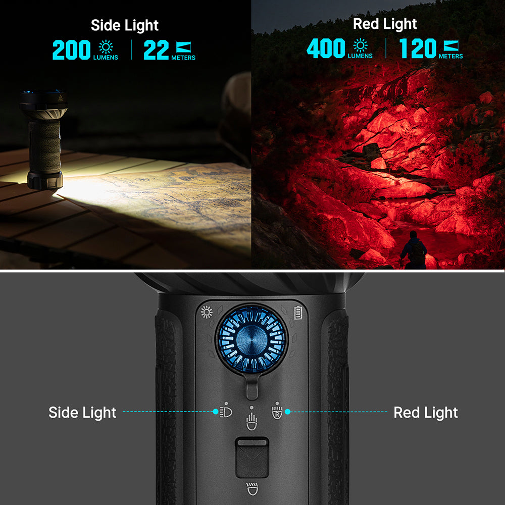 Marauder Mini 2 side light and red light