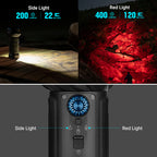 Marauder Mini 2 side light and red light